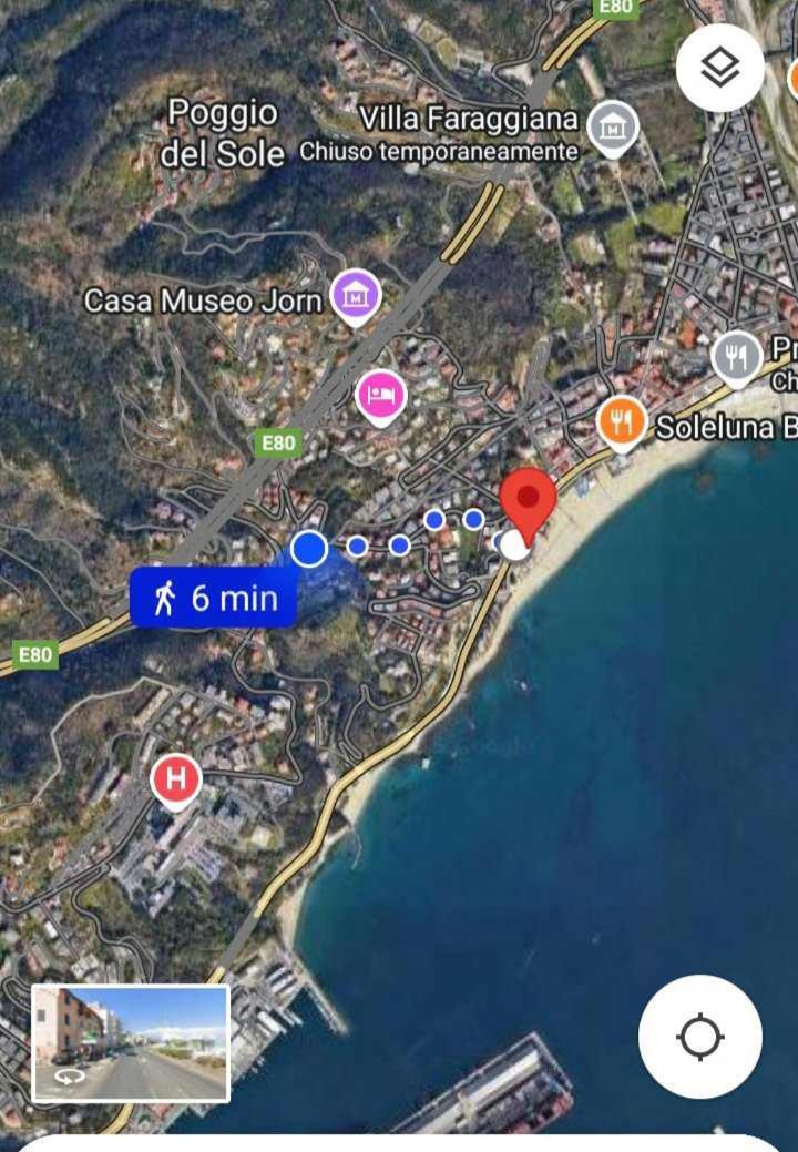 Albergo Belvedere Albissola Marina Buitenkant foto